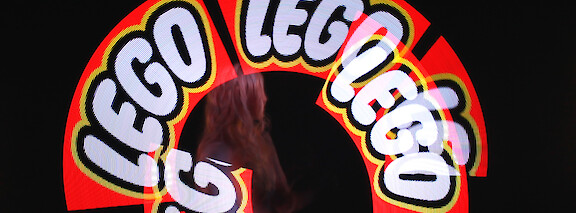 personalised LED picture poi show uk