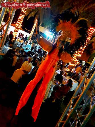 carnival stilt walker uk