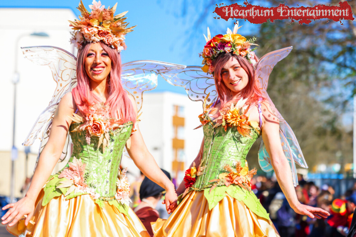 hire fairy stilt walkers